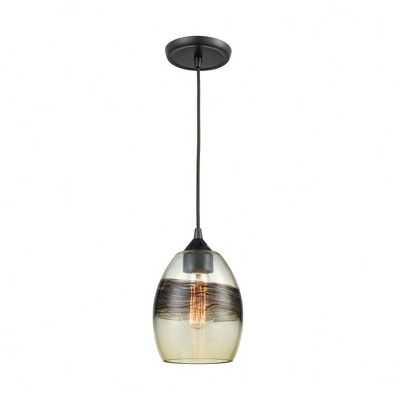 Elk Home Whisp 1 - Light Pendant in  Oil Rubbed Bronze