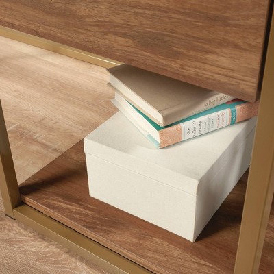 Sindoori Mango Wood Desk with Drawer and Filing Cabinet