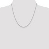 Black Bow Jewelry 1.65mm Sterling Silver Twisted Herringbone Chain Necklace - 2 of 4