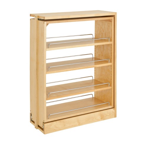 Rev-A-Shelf Clearance Sale, 9 Inch Width Wood Kitchen Base Cabinet Pull-Out  Organizer with