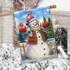 Briarwood Lane Winter House Flag 40x28 For Outdoor It's Snowing Christmas For Christmas House Flag - 4 of 4