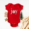 The Juniper Shop Joy Snowflake Baby Bodysuit - 2 of 4