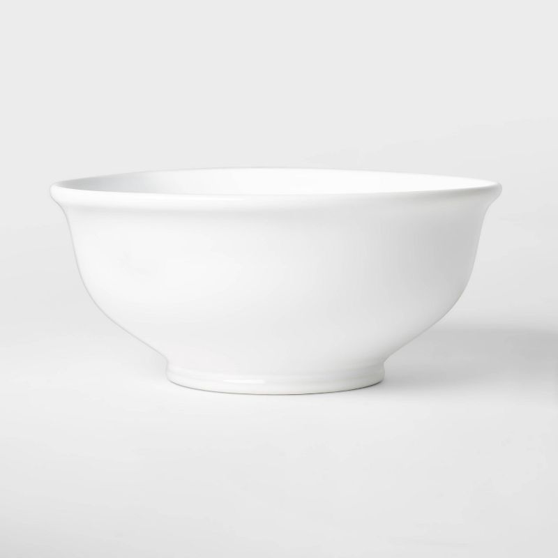 Round Serving Bowl 88oz Porcelain White - Threshold&#8482;, 1 of 6