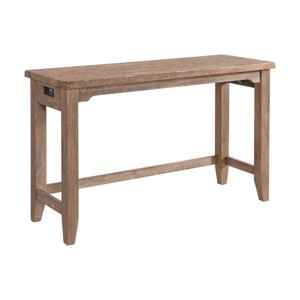 Highland Sofa Bar Table Sandwash - Intercon - 1 of 2