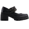 Andrea Women's Heeled Double Strap Mary Janes 90816 - 3 of 4
