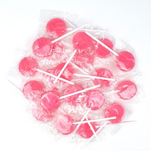 Just Candy Pink Flat Lollipops - 1 of 4