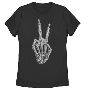 Women's Lost Gods Peace Bones T-Shirt - 1 of 3