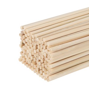 Unique Bargains Arts Garden Christmas Decoration Round Natural Wood Sticks 100 Pcs - 1 of 4