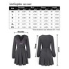 Flowy Swing A-line Casual Dresses for Women - 4 of 4