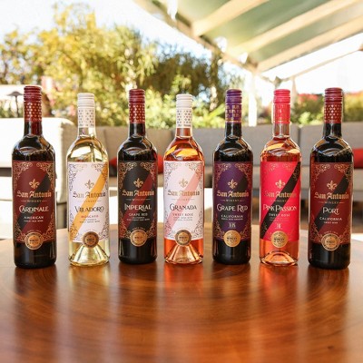 San Antonio Winery Grape Concord Red Wine - 750ml Bottle