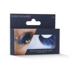 Smiffys Blue Eyelashes with Neon Feathers Adult Costume - 2 of 4