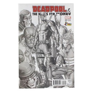 Toynk Marvel Deadpool Mercs for Money #001 Comic Con Box 2016 Exclusive B&W Cover - 1 of 3