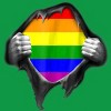 Adult Design By Humans Pride Shirt Rip Open Shirt By Luckyst T-Shirt - 2 of 2