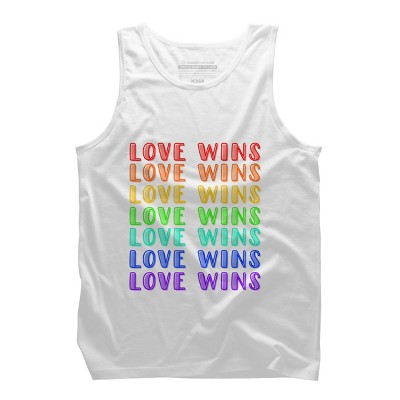 Adult Design By Humans Humans Love Wins Pride Repeat By CNTT668 Tank Top