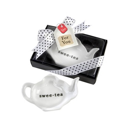 12ct Kate Aspen Swee-Tea Ceramic Tea-Bag Caddy