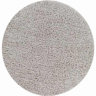 Hauteloom Siari Solid Medium Gray Shag Rug
