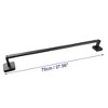 Unique Bargains Wall Mounted Towel Shoe Rack Organizer for Bathroom Kitchen No Drill 1 Set - 4 of 4