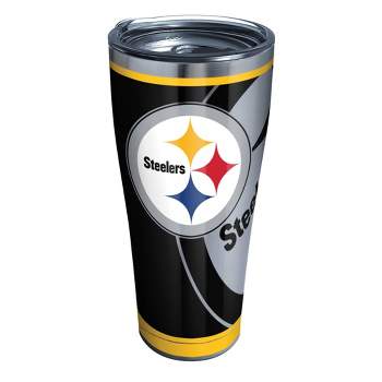 NFL Pittsburgh Steelers 18oz Geometric Travel Tumbler