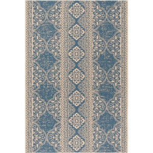 Linden LND174 Power Loomed Indoor/Outdoor Rugs - Safavieh - 1 of 4