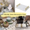 Hub Styler Marble Stone Elegant Tray - 3 of 4