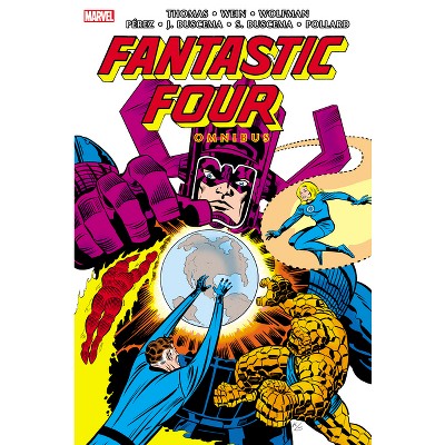 The Fantastic Four Omnibus Vol. 6 Jack Kirby Cover - by  Roy Thomas (Hardcover)