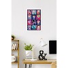 Trends International Netflix KPop Demon Hunters (2025) - Chibi Grid Framed Wall Poster Prints - 2 of 4