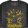 Men's - Pokémon - Pikachu Lightning Graphic Fleece Sweatshirt - 2 of 4