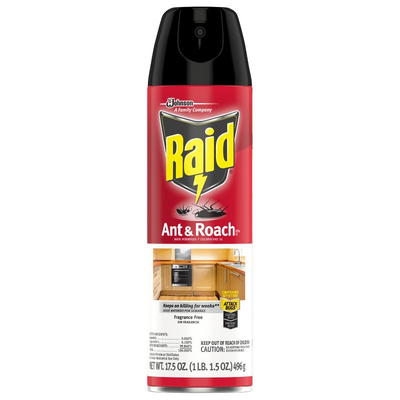 Raid Ant & Roach Killer Fragrance Free, 1 of 13