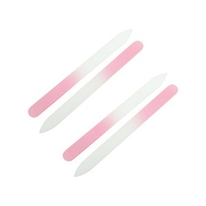 Unique Bargains Round Head Glass Multifunctional Nail File Manicure Tool - 1 of 4