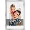 PosterPalooza | Metallic Silver with White Photo Mat, UV Acrylic, Foam Board Backing, 60 Sizes Available - 2 of 4