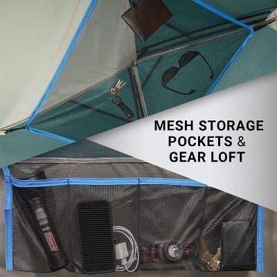 Evergreen 4-Person Dome Camping Tent with Vestibule