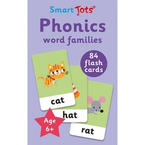 Phonics - Word Families - (Smart Tots Flash Cards) by  Robyn Gale (Mixed Media Product) - 1 of 1