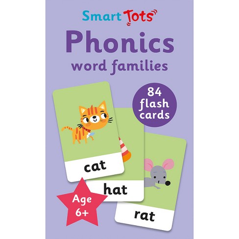 Phonics - Word Families - (Smart Tots Flash Cards) by  Robyn Gale (Mixed Media Product) - image 1 of 1