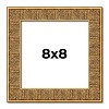 PosterPalooza | Square Sculpted Black Picture Frame - UV Acrylic, Foam Board Backing, Hanging Hardware - 2 of 4