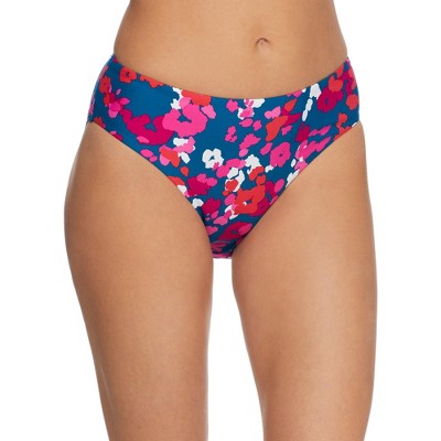 Birdsong Women's Midnight Poppy Basic Bikini Bottom - S20153-MIDPO