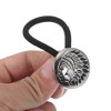 Unique Bargains Women's Fashion Button Hair Elastics 1 Pc - 3 of 4
