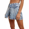 Women's Katelyn Button Mini Skort - AnnieWear - 4 of 4