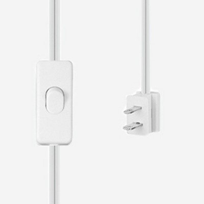 Holden 1-Light Long Arm Plug-In or Hardwire Wall Sconce with Brass Socket - Globe Electric