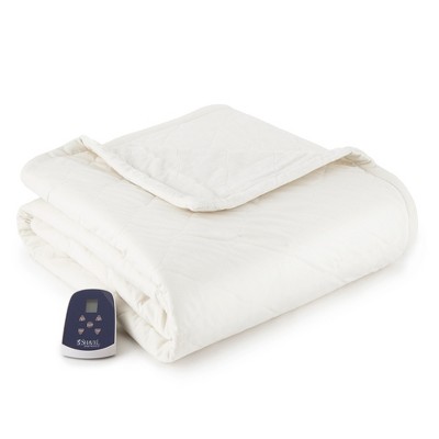 Shavel Home ProductsMicro Flannel Reversible Electric Throw Blanket, 62" x 84"