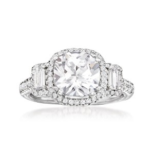 Ross-Simons 3.00 ct. t.w. CZ Ring in Sterling Silver - 1 of 4