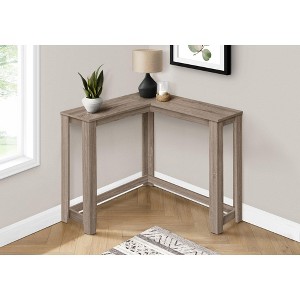 CAVINAS Console Table with L-Shaped Corner Design,Minimalist Entryway Table,Modern Couch Table for Living Room - 1 of 4