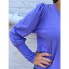 Women's V-Neck Bishop Sleeve Top - Karen Kane - 2 of 3