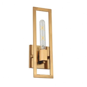 Dainolite Wisteria 1 - Light Sconce in  Aged Brass - 1 of 1