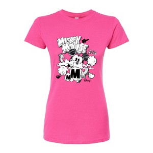 Women's - Disney - Mickey Mouse Fitted Graphic T-Shirt - 1 of 3