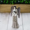 Pavilion Gift Company - Family - 7.5" Angel Holding Birdhouse  - Decorative Objects - 2 of 4