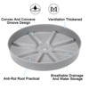Unique Bargains Lightweight Sturdy Durable Stylish Appearance Plant Saucers 4 Pcs - 4 of 4