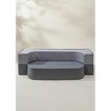 Coco Village - Transformable Vegan Leather Kid Sofa - Shades of Night - 4 of 4