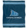 College Of Coastal Georgia Primary Logo Silky Touch Blanket White 50x60 - 2 of 4
