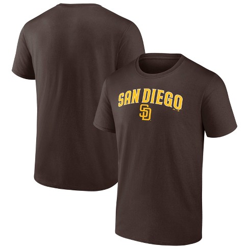 Mlb San Diego Padres Women's Short Sleeve V-neck Core T-shirt : Target