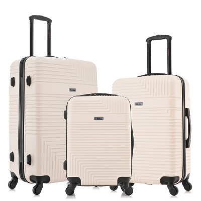 Miami Carryon Collins Expandable Hardside Checked 3pc Luggage Set : Target